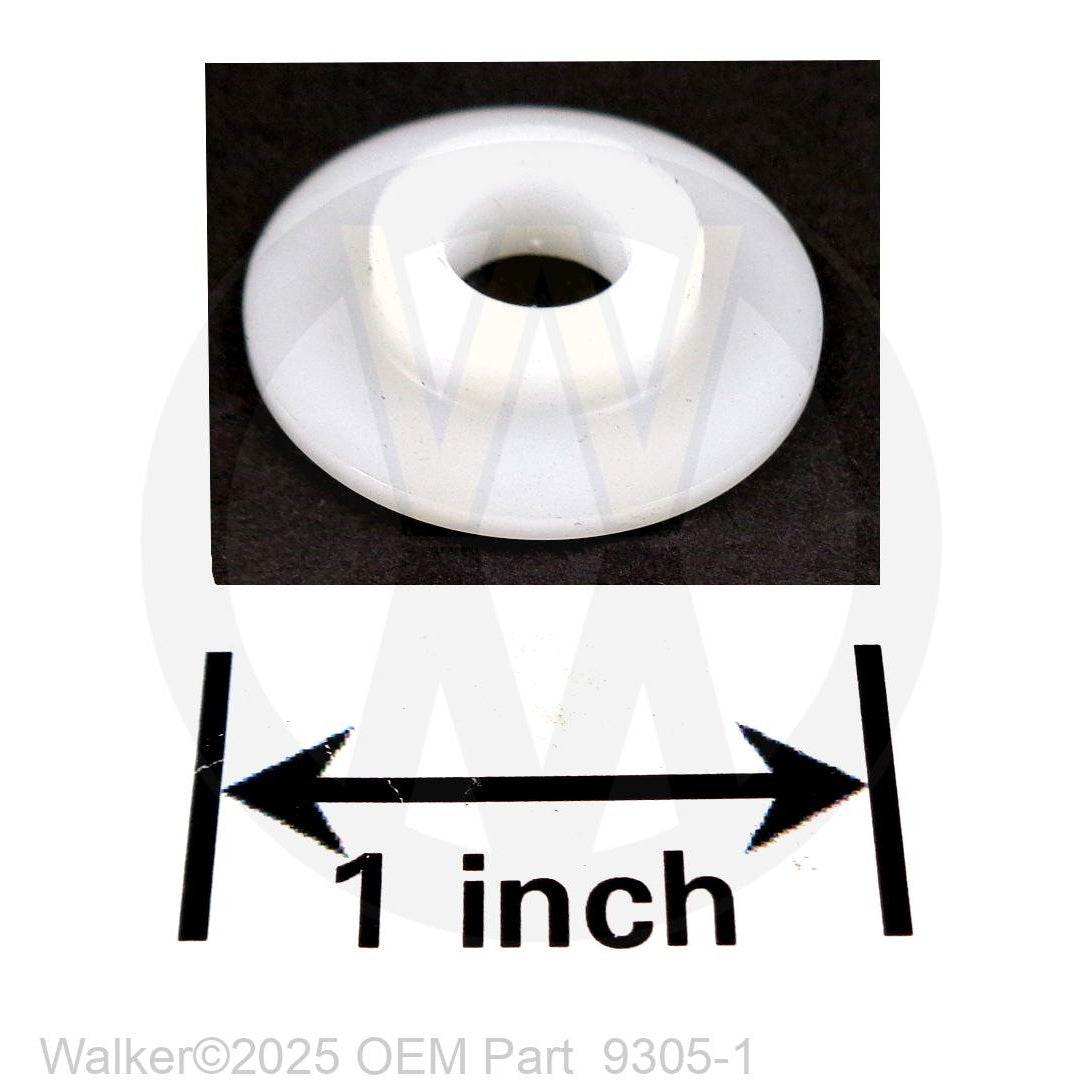 Walker Part # 9305-1 : PLASTIC BUSHING/FRONT PIVOT