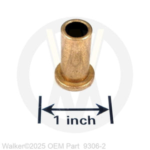 Walker Part # 9306-2 : OILITE FLANGED BUSHING