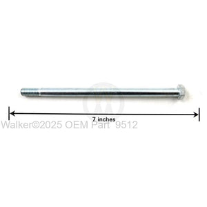 Walker Part # 9512 : REAR PIVOT (5/16-18x5-5/8)