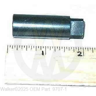 Walker Part # 9707-1 : EXTENSION NUT (1-7/8x5/8x5/16)