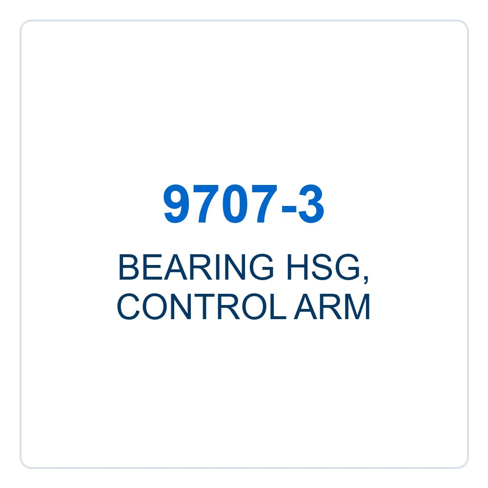 Walker Part # 9707-3 : BEARING HSG, CONTROL ARM