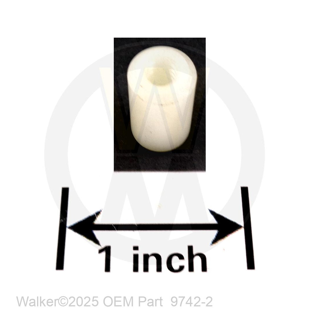 Walker Part # 9742-2 : PLASTIC BUSHING (5/8x3/8)