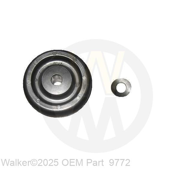 Walker Part # 9772 : ROLLER WHEEL ASSEMBLY (2-1/2)