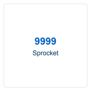 Walker Part # 9999 : Sprocket