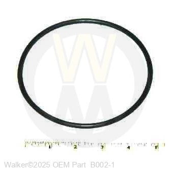 Walker Part # B002-1 : RUBBER GASKET (#43313)
