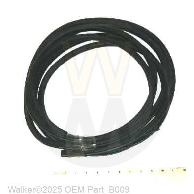 Walker Part # B009 : HOSE ( 3/8 X 20/ BLACK)  (#43188)