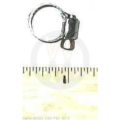 Walker Part # B010 : HOSE CLAMP (3/8)  (#43236)