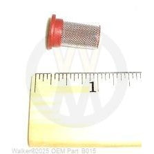 Walker Part # B015 : TIP STRAINER/CHECK VALVE (#43016)