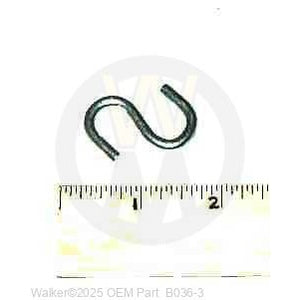 Walker Part # B036-3 : S-HOOK, WIND SCREEN