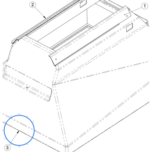 EcoLawn C-0239 Hopper ECO-200 — Hopper and Flap Assembly replacement part for ECO200 top dresser