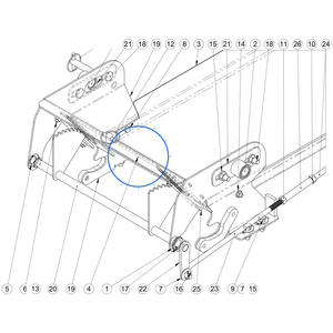 EcoLawn D-0044 Feed Trap — Feed Trap Assembly replacement part for ECO100 and ECO200 top dressers