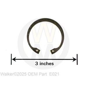 Walker Part # E021 : CIRCLIP, INTERNAL