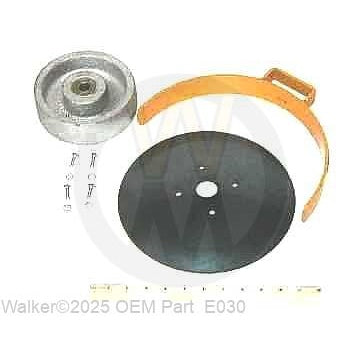 Walker Part # E030 : EDGER HUB KIT, 10' BLADE