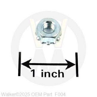 Walker Part # F004 : 1/4-20 KEPS NUT