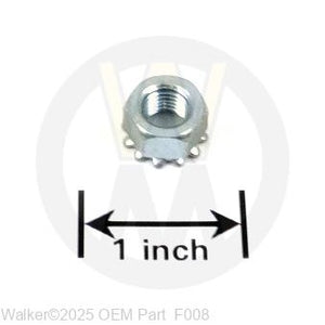 Walker Part # F008 : 5/16-24 KEPS NUT