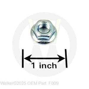 Walker Part # F009 : 5/16-18 WHIZ LOCKNUT