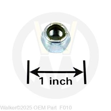 Walker Part # F010 : 5/16-24 ESNA NUT