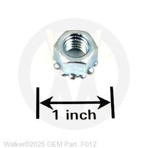 Walker Part # F012 : 3/8-16 KEPS NUT