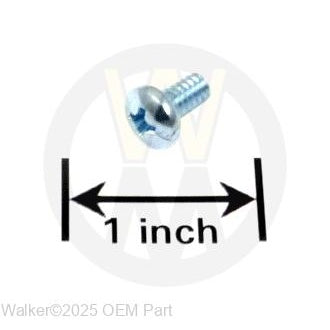 Walker Part # F025 : 10-24x3/8 PPHMS