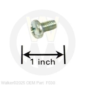 Walker Part # F030 : 1/4-20x1/2 PPH BOLT