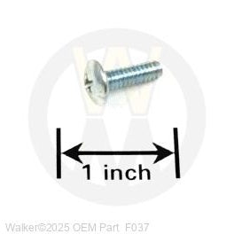 Walker Part # F037 : 10-24x5/8 PTH SCREW