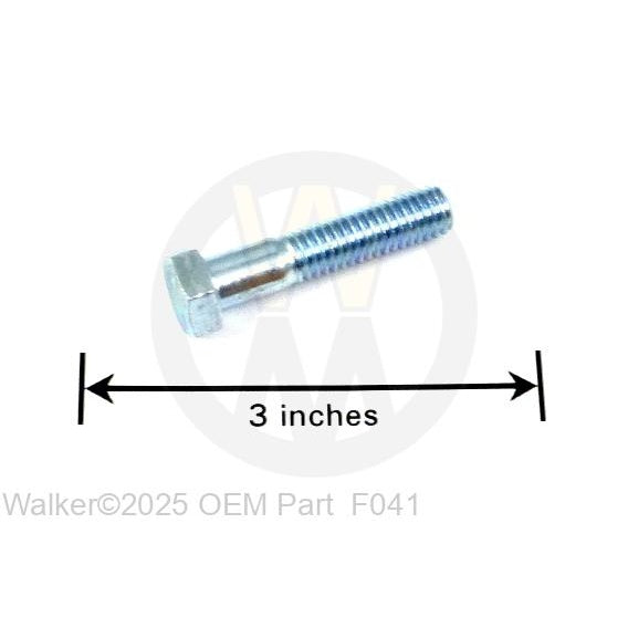 Walker Part # F041 : 3/8-16x1-3/4 HEX BOLT