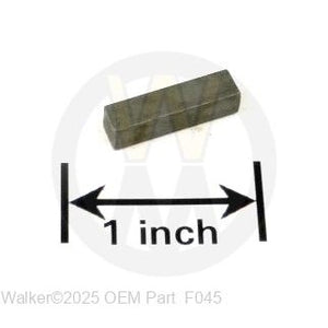 Walker Part # F045 : 3/16x3/16x3/4 KEY
