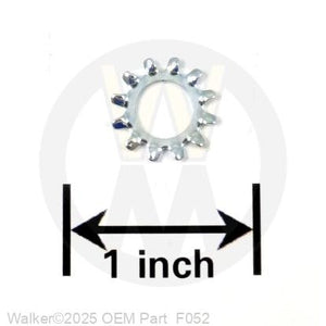 Walker Part # F052 : 5/16 EXTERNAL STAR LOCK WASHER