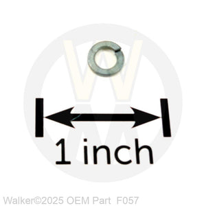 Walker Part # F057 : #10 SPLIT LOCK WASHER