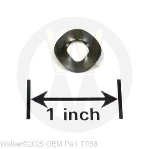 Walker Part # F058 : 1/4 WAVE SPRING WASHER