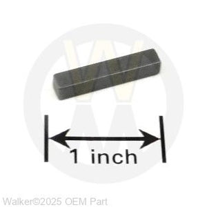Walker Part # F067 : 3/16x3/16x1 KEY