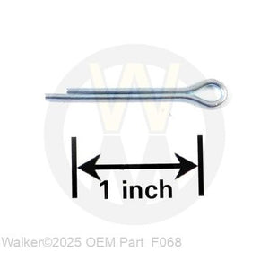 Walker Part # F068 : 1/8x1 COTTER PIN
