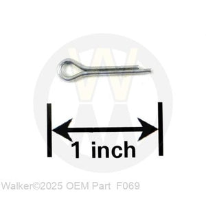 Walker Part # F069 : 3/32x1/2 COTTER PIN