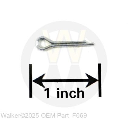 Walker Part # F069 : 3/32x1/2 COTTER PIN