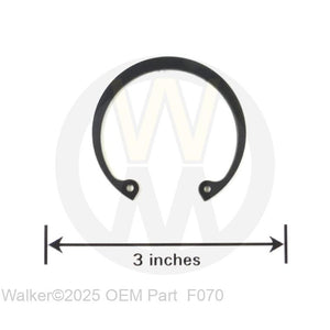 Walker Part # F070 : 1-3/4 INTERNAL SNAP RING
