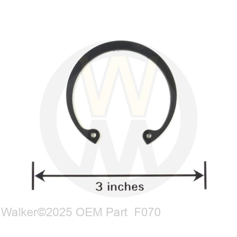 Walker Part # F070 : 1-3/4 INTERNAL SNAP RING