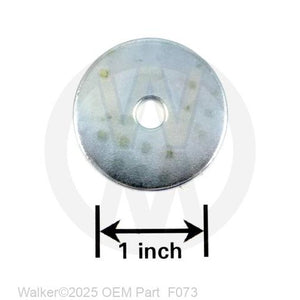 Walker Part # F073 : 1/4X1.5 FENDER WASHER