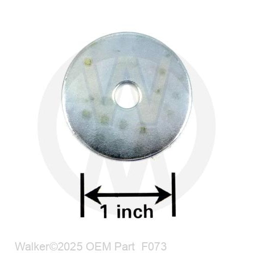 Walker Part # F073 : 1/4X1.5 FENDER WASHER