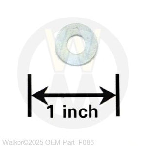 Walker Part # F086 : #10 SAE WASHER