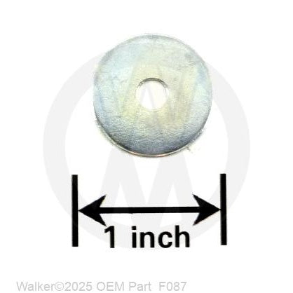 Walker Part # F087 : #10x7/8 FENDER WASHER