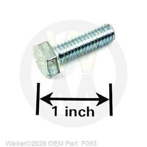 Walker Part # F093 : 5/16-18x1 HEX BOLT