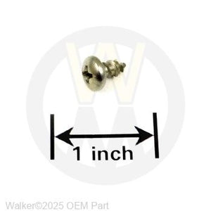 Walker Part # F100 : #10x3/8 SM SCREW/SS