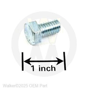 Walker Part # F106 : 3/8-16x5/8 HEX BOLT