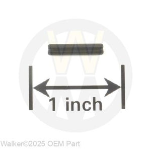 Walker Part # F109 : 1/8x5/8 ROLL PIN