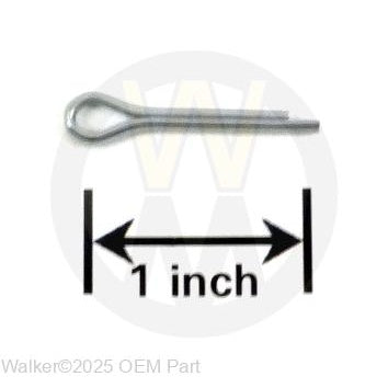 Walker Part # F111 : 1/8x3/4 COTTER PIN