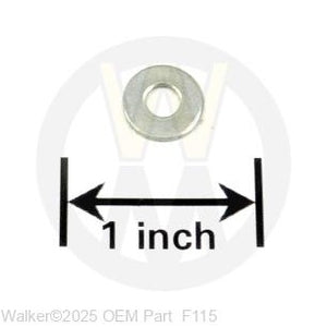 Walker Part # F115 : #8 SAE WASHER
