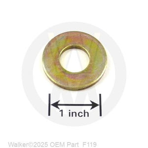 Walker Part # F119 : CASTER SPACER, REAR