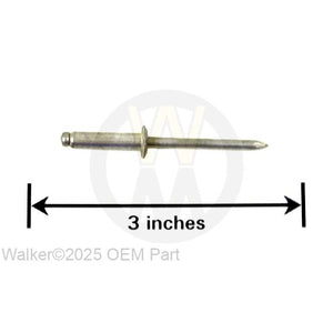Walker Part # F126 : A/A610D ALUMINUM POP RIVET