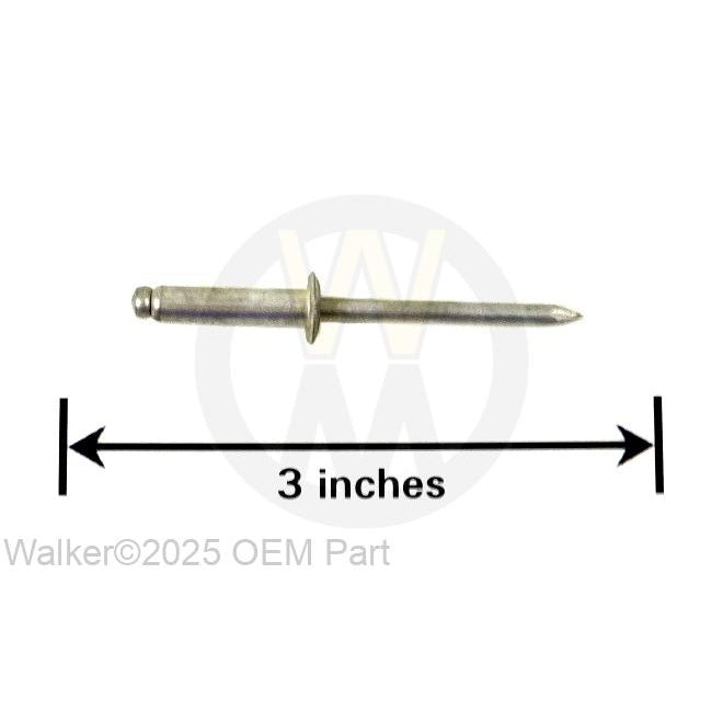 Walker Part # F126 : A/A610D ALUMINUM POP RIVET