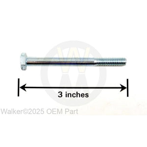 Walker Part # F132 : 1/4-20x2-3/4 HEX BOLT